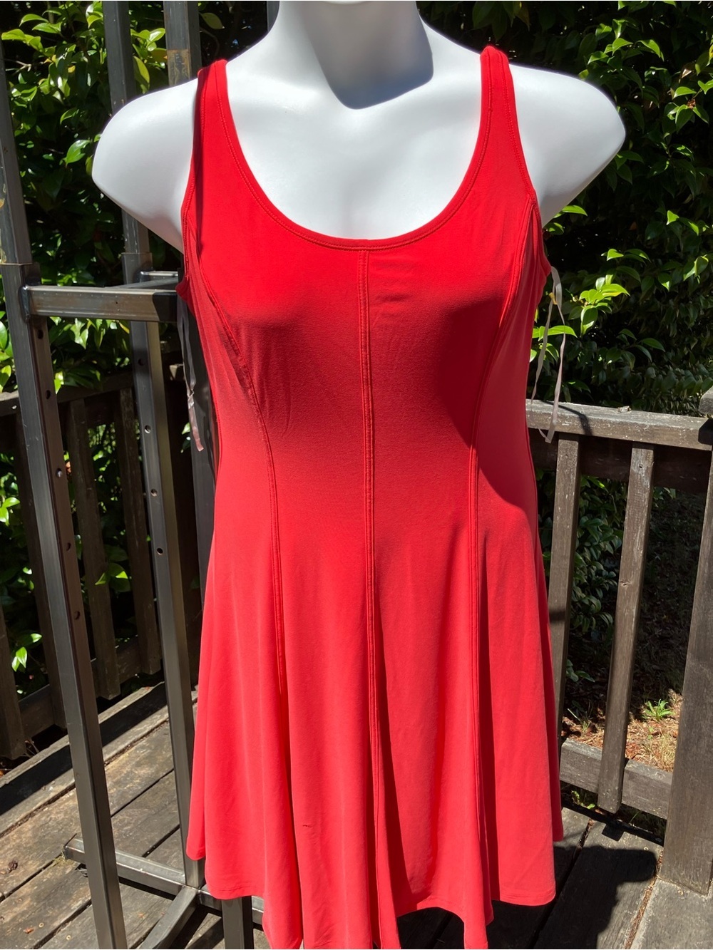 Ralph Lauren Red Ponte Skater Mini Tennis 
Dress w/ Built in Shorts Size 12